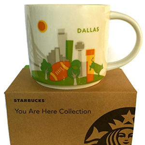 Starbucks YAH You Are Here Collection Dallas mug
